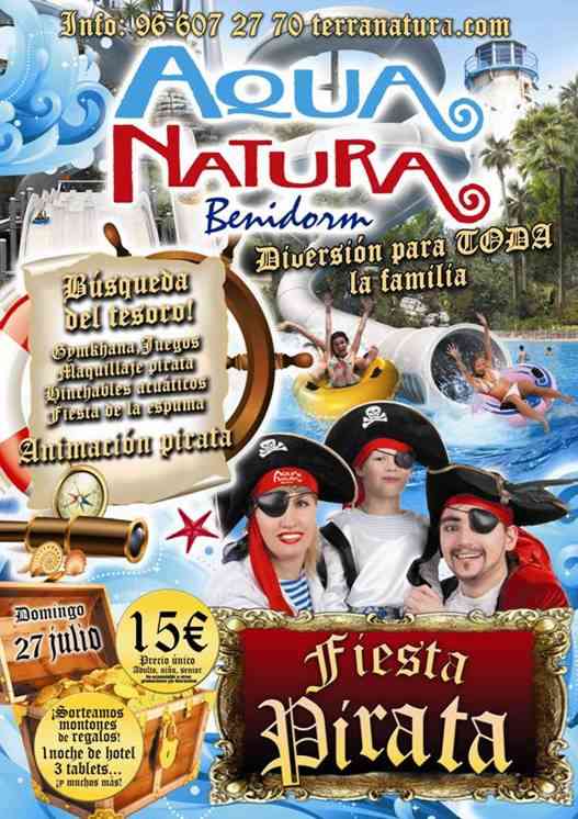 Aqua Natura Benidorm Pirate Party AquaNaturaBenidormFiestaPirata
